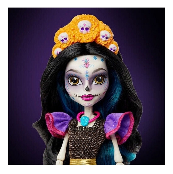 : Monster High Howliday Dia De Muertos Skelita Calaveras Edition HNF96 mattel - Picture 8 of 12